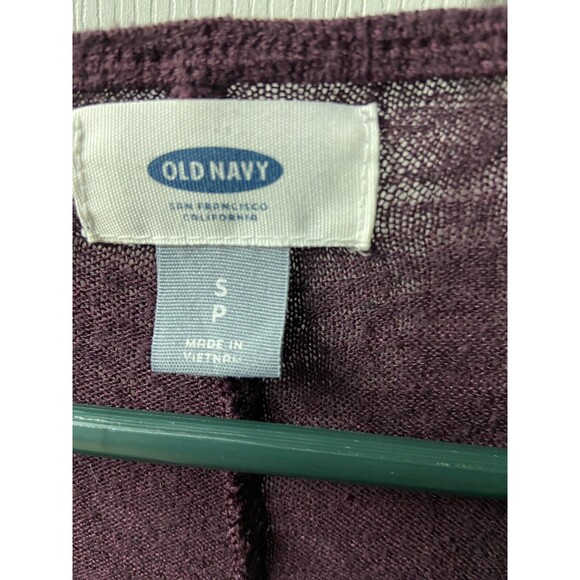 Old Navy Sweater Womens Small Burgundy Round Neck Long Sleeved Pullover - Picture 5 of 5